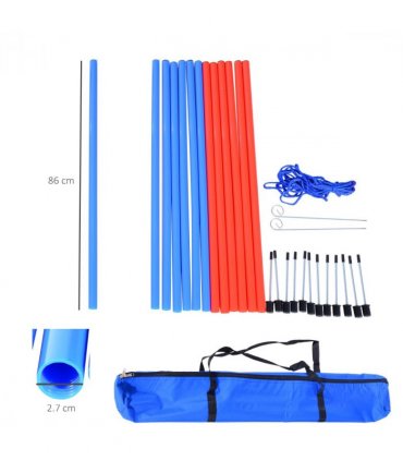 Pet Agility Set Training Play Kit Dog Hoop Poles Tunnel Obedience Equipment
