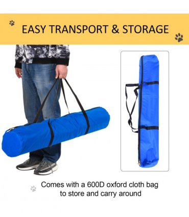 Pet Agility Set Training Play Kit Dog Hoop Poles Tunnel Obedience Equipment