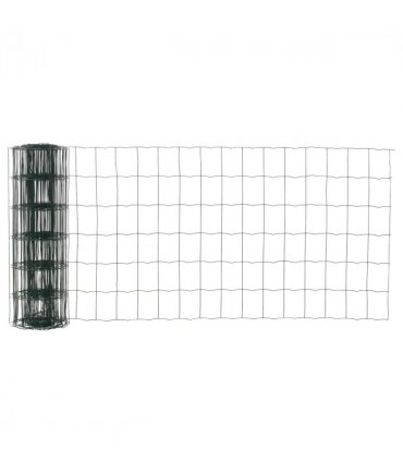 Mesh Fence Green PVC Coated 1000L x 1W x 61H cm Chicken Wire Mesh Garden