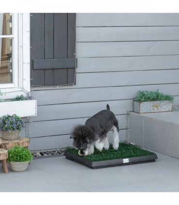 Large Dog Toilet Mat Indoor Potty Puppy Trainer Grass Litter Tray Pad Restroom