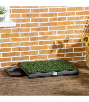 Large Dog Toilet Mat Indoor Potty Puppy Trainer Grass Litter Tray Pad Restroom