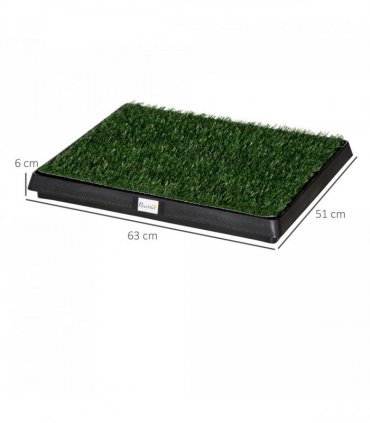 Large Dog Toilet Mat Indoor Potty Puppy Trainer Grass Litter Tray Pad Restroom