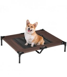 Pet Bed Raised Cot Dog Cat Elevated Puppy Hammock Camping Portable Waterproof