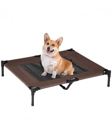 Pet Bed Raised Cot Dog Cat Elevated Puppy Hammock Camping Portable Waterproof