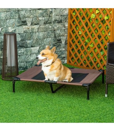 Pet Bed Raised Cot Dog Cat Elevated Puppy Hammock Camping Portable Waterproof