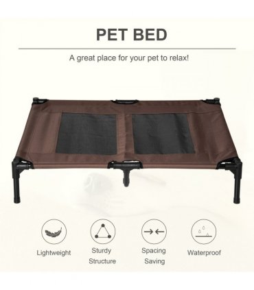 Pet Bed Raised Cot Dog Cat Elevated Puppy Hammock Camping Portable Waterproof