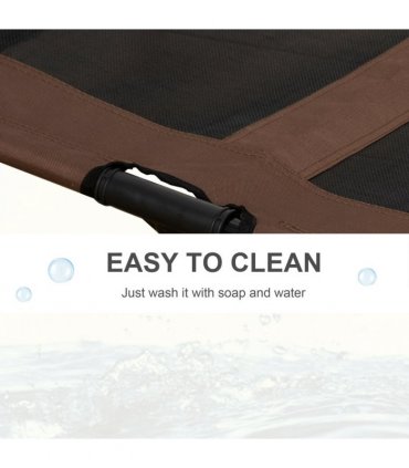 Pet Bed Raised Cot Dog Cat Elevated Puppy Hammock Camping Portable Waterproof