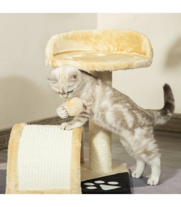 Cat Tree Kitten Scratching Scratcher Cosy Sisal Home Play Rest Activity Exercise