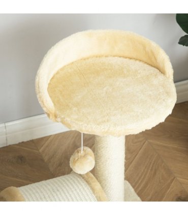 Cat Tree Kitten Scratching Scratcher Cosy Sisal Home Play Rest Activity Exercise