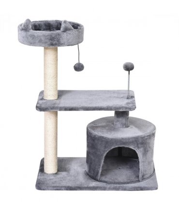81cm Cat Tree Scratching Post Tower for Kitten Large Cats Activity Centre House