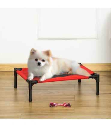 Elevated Pet Bed Cool Cot Dog Cat Portable Folding Home Camping Hammock Foldable