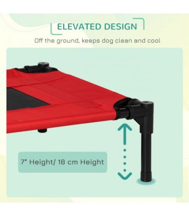 Elevated Pet Bed Cool Cot Dog Cat Portable Folding Home Camping Hammock Foldable