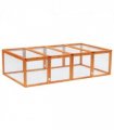 New Rabbit Hutch Cage with Run and Play Space Mesh Wire Safety for Outdoor