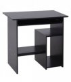 Computer Desk, 73.5H cm-Black, Particleboard, 80L x 45W x 73.5H cm