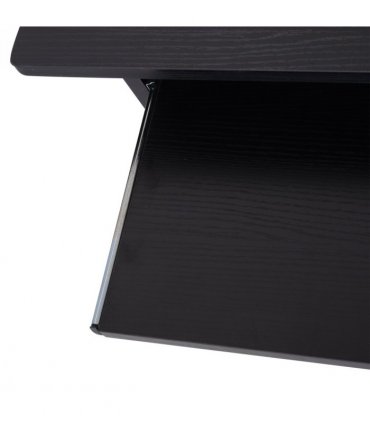 Computer Desk, 73.5H cm-Black, Particleboard, 80L x 45W x 73.5H cm