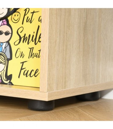 Bookcase 178cm 8-Shelf Beige Particleboard Melamine Surface 70cm x 24cm