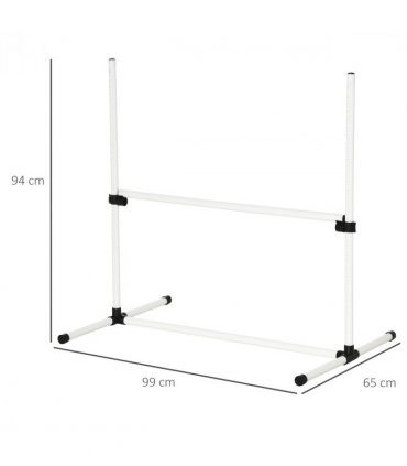 New Canine Agility Set Dog Jumping Training Obstacles Course Free Standing