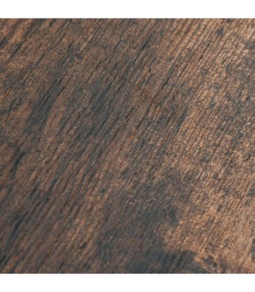 Writing Desk Computer Workstation Storage Shelf - Color: Rustic Brown