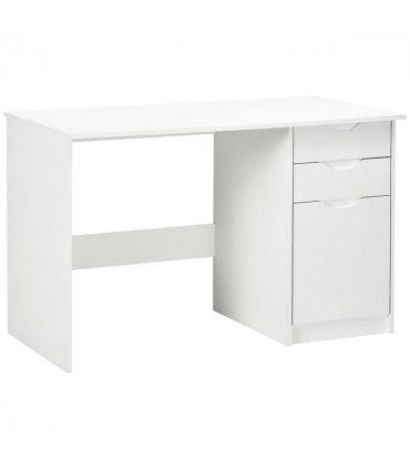 Computer ,Workstation White w/ Drawers Home Office