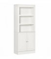 Kitchen Cupboard White MDF and particle board 74.6 x 35.5 x 182.5 cm Double-door