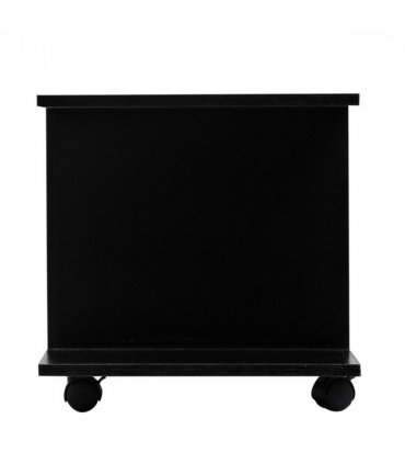 TV Stand Bookshelves in Black, Elegant modern design, 3-tier shelf, 80cm x 40cm