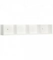 Multi-Media Wooden Shelf-White Home