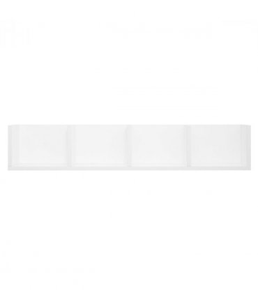 Multi-Media Wooden Shelf-White Home