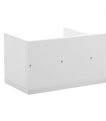 Multi-Media Wooden Shelf-White Home