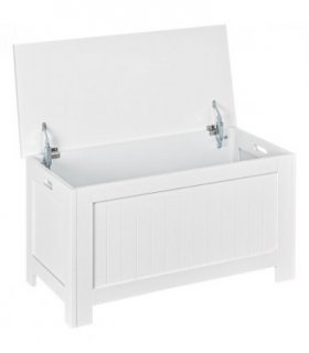 Large Storage Box Toy Chest  with Lid & Safety Hinges