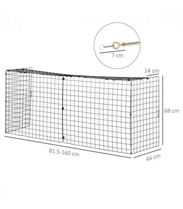 Extendable Fireguard Screen-Black