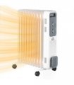 2720W Oil Filled Radiator 3 Heat Settings, Safe Power-Off, 11 Fins