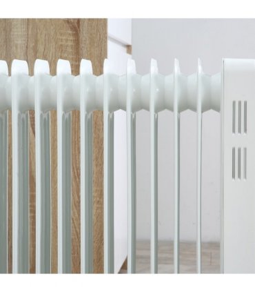 2720W Oil Filled Radiator 3 Heat Settings, Safe Power-Off, 11 Fins