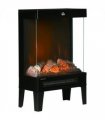 Fireplace Heater, Quiet LED Flame Effect Overheating Protection 1000/2000W