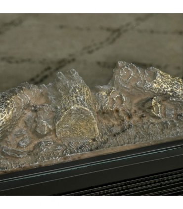 Fireplace Heater, Quiet LED Flame Effect Overheating Protection 1000/2000W