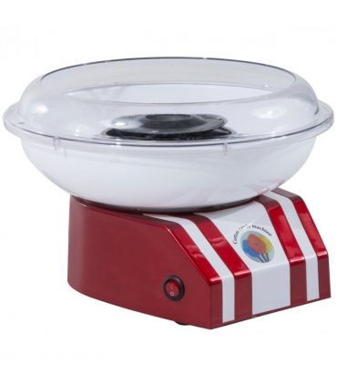 Candy Floss Machine, 450W-Red/White