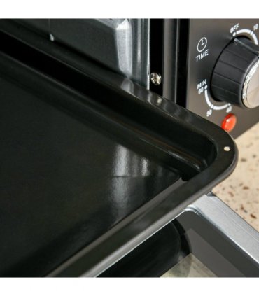 Mini Oven, 21L Grill, Toaster Timer, Baking Tray and Wire Rack, 1400W