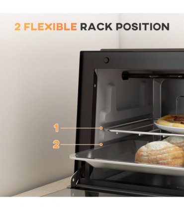 Mini Oven, 9L Countertop Electric Grill, Toaster Oven  750W