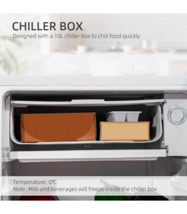 Freestanding Under Counter Fridge 91L White 47.5cm x 44.2cm x 84cm