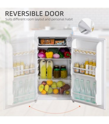 Freestanding Under Counter Fridge 91L White 47.5cm x 44.2cm x 84cm