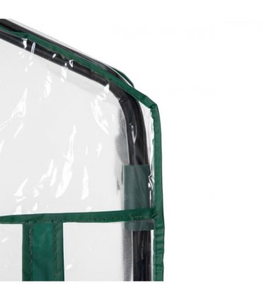 Greenhouse 4 Tiers Mini Portable Metal Frame Transparent 160x70x50cm