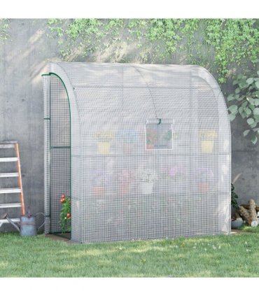 Greenhouse White 200cm x 100cm x 215cm Tropical Plants Vegetables Flowers