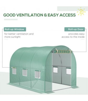 10x7ft Greenhouse Replacement Cover Winter