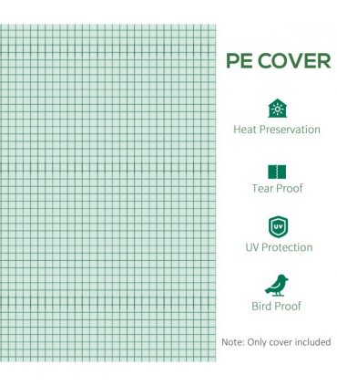 10x7ft Greenhouse Replacement Cover Winter