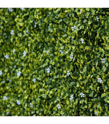 12PCS Artificial Boxwood Wall Panels 20" x 20" Grass Screen Milan Grass