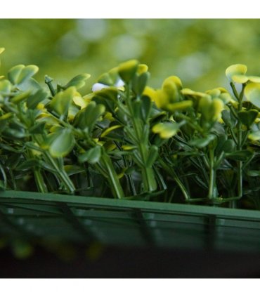 12PCS Artificial Boxwood Wall Panels 20" x 20" Grass Screen Milan Grass