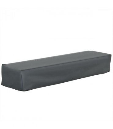Garden Furniture Cover Oxford Fabric Grey 200cmx73cmx35cm Water UV Resistant