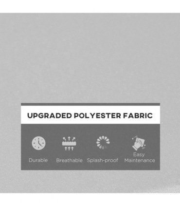 Seat Cushion Pads for Rattan Furniture, 3 PCs Garden Furniture Cushions, Grey