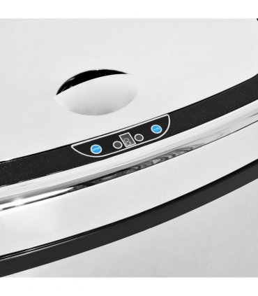 Sensor Bin 68L Stainless Steel Automatic Silver Dustbin 40.5L x 29.5W x 78H cm