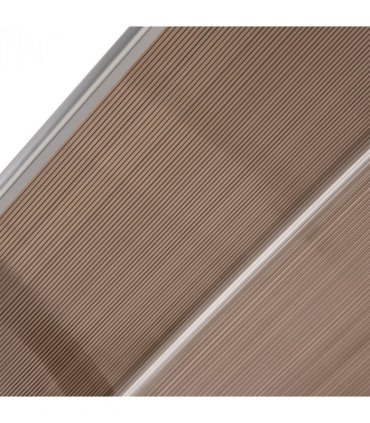 Polycarbonate Brown 75cm x 195cm x 23cm Clear Door Canopy Awning UV Protection
