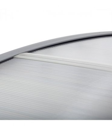 Door Canopy Awning Outdoor Window Rain Shelter Cover Clear